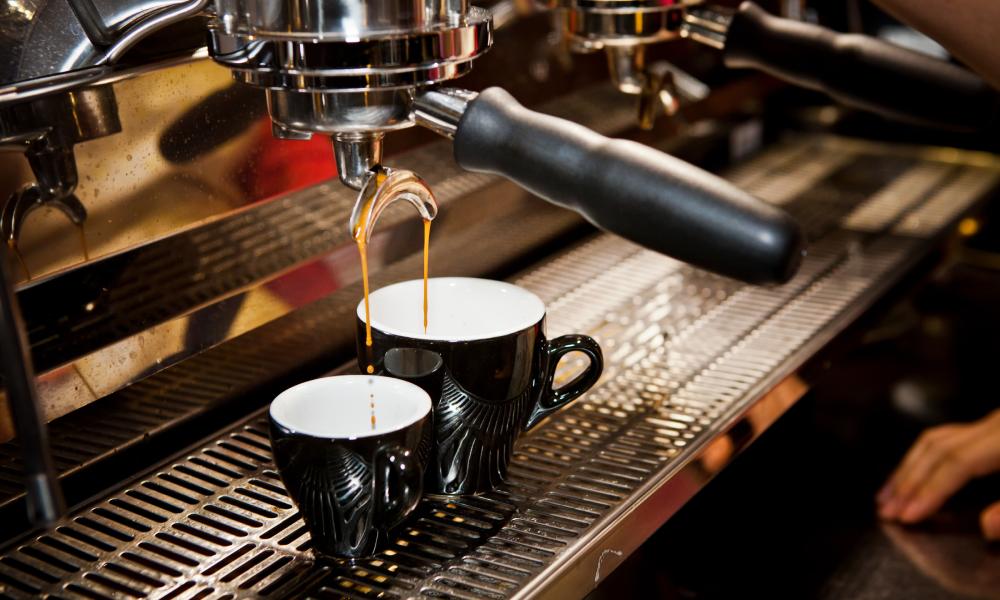 Extracción de espressos