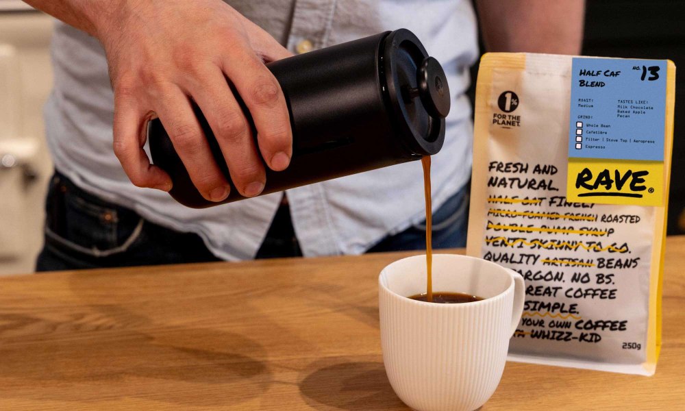 Consumo de café semidescafeinado