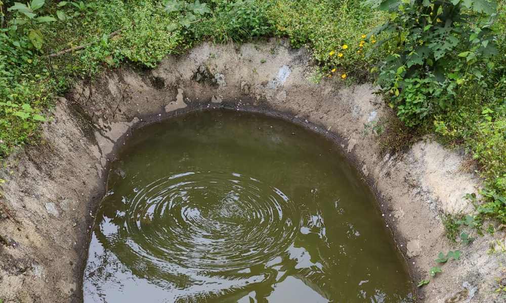 Pozo de aguas lluvias