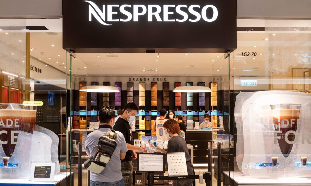 Tienda de cápsulas Nespresso