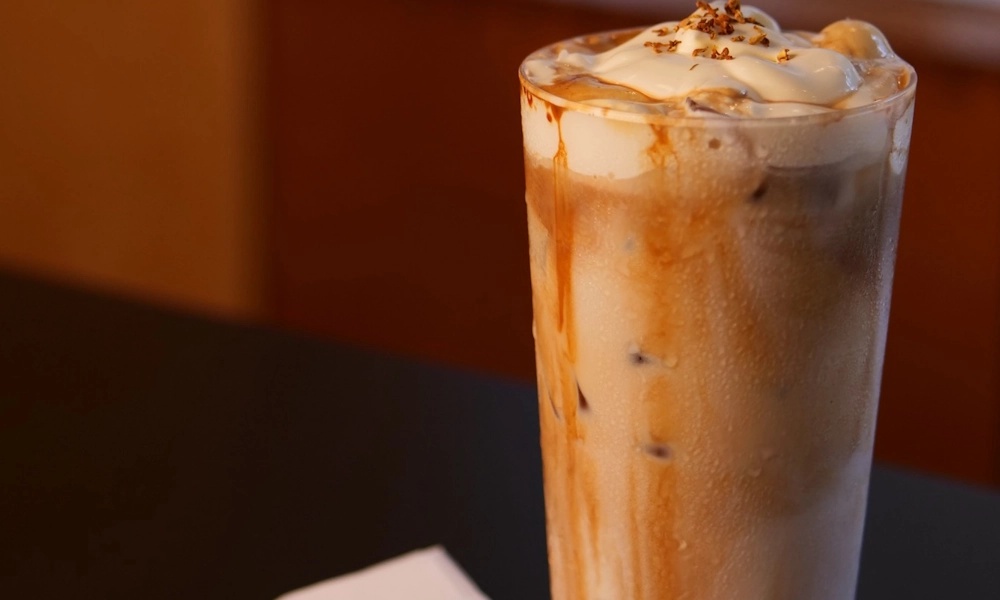 Bebida de café personalizada