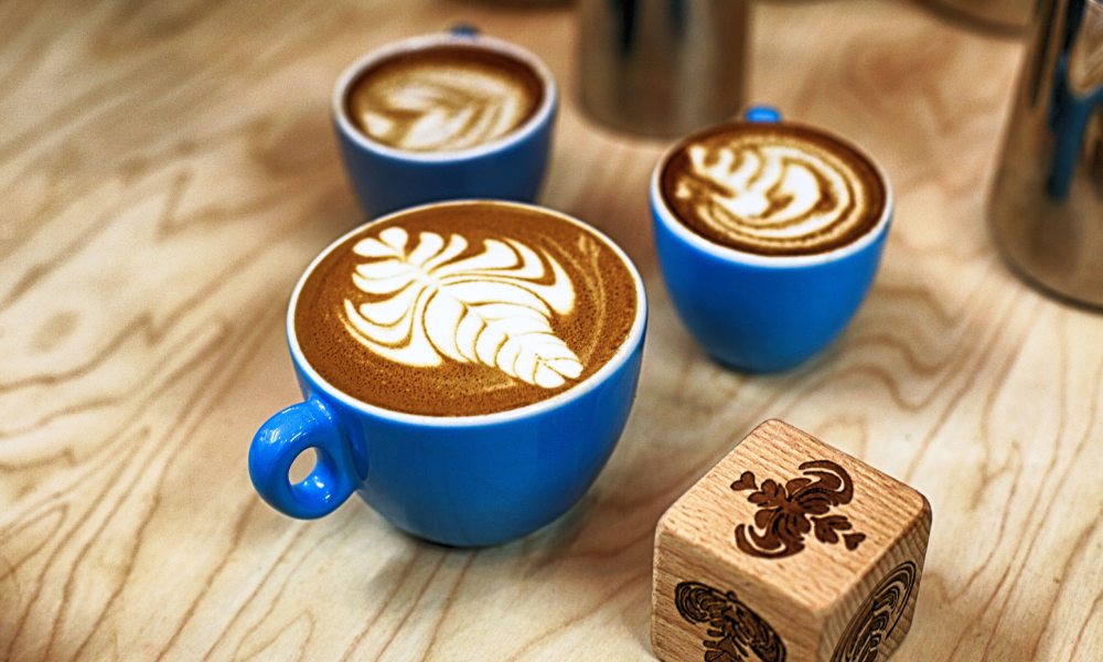 Cafés con arte latte
