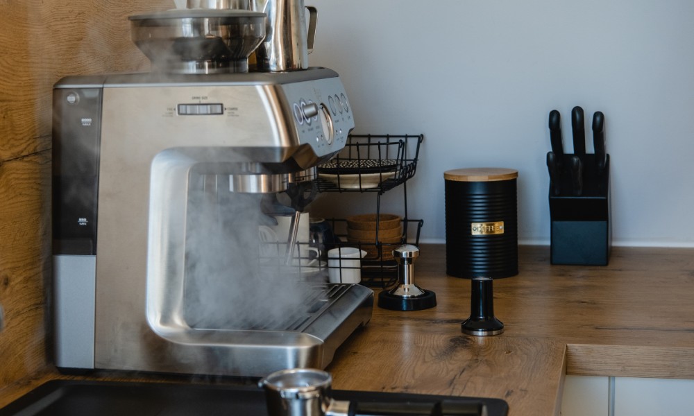 Máquina de espresso casera