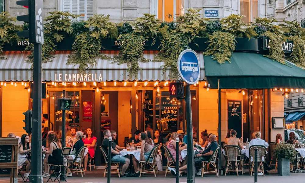 Bistró en París