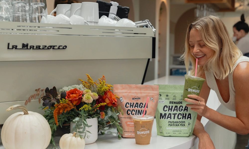 Consumidora de matcha