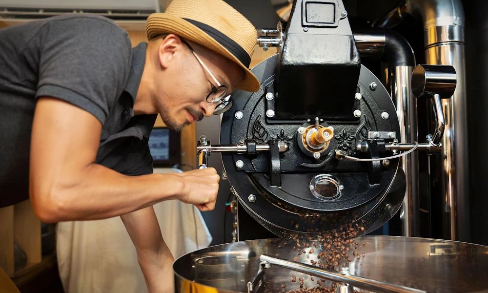 Tueste de café en mercado emergente