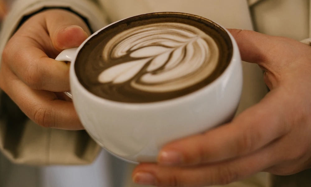 Latte de hojicha