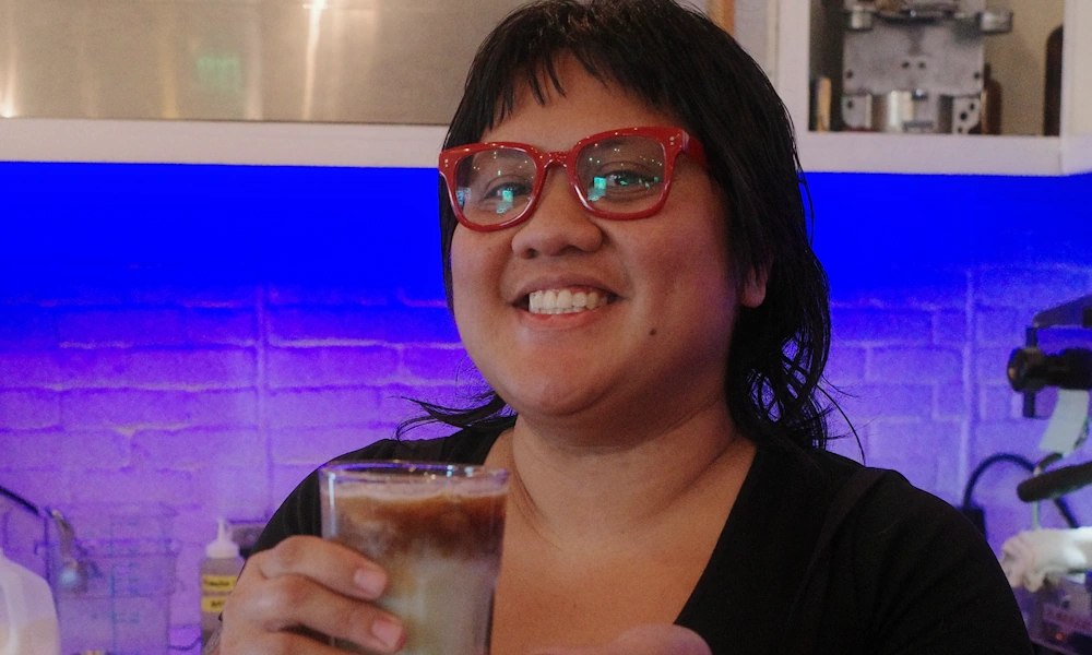 Consumidora de café