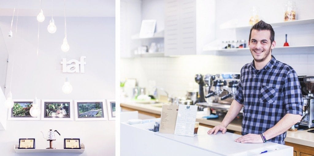 barista at taf
