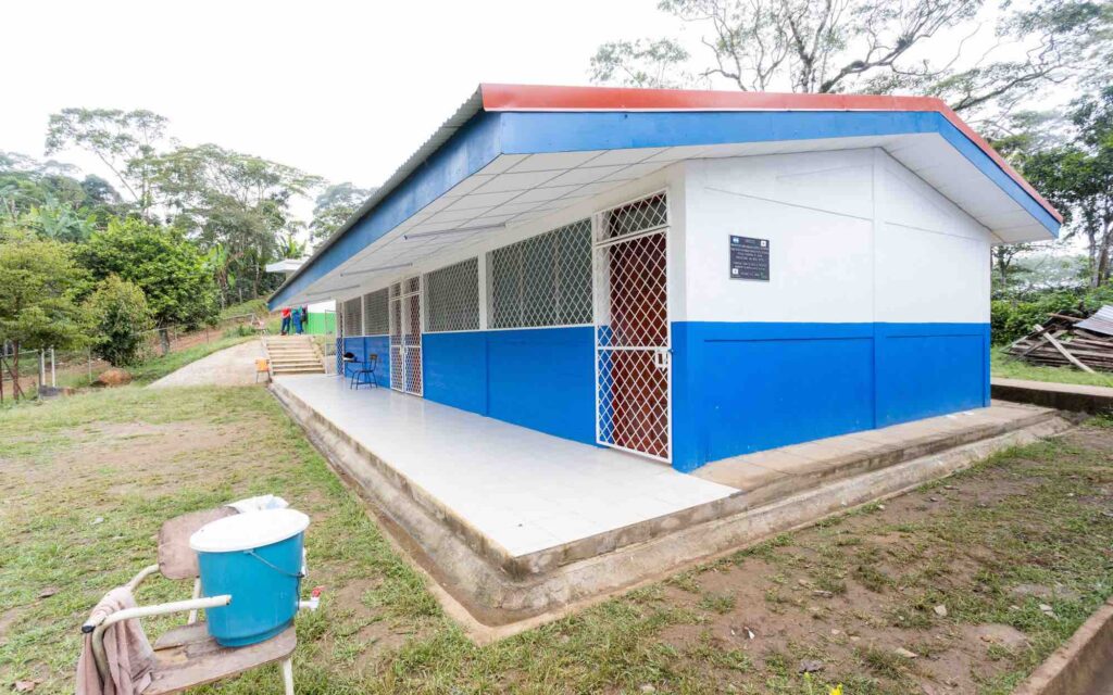 A school used for educational programmes.