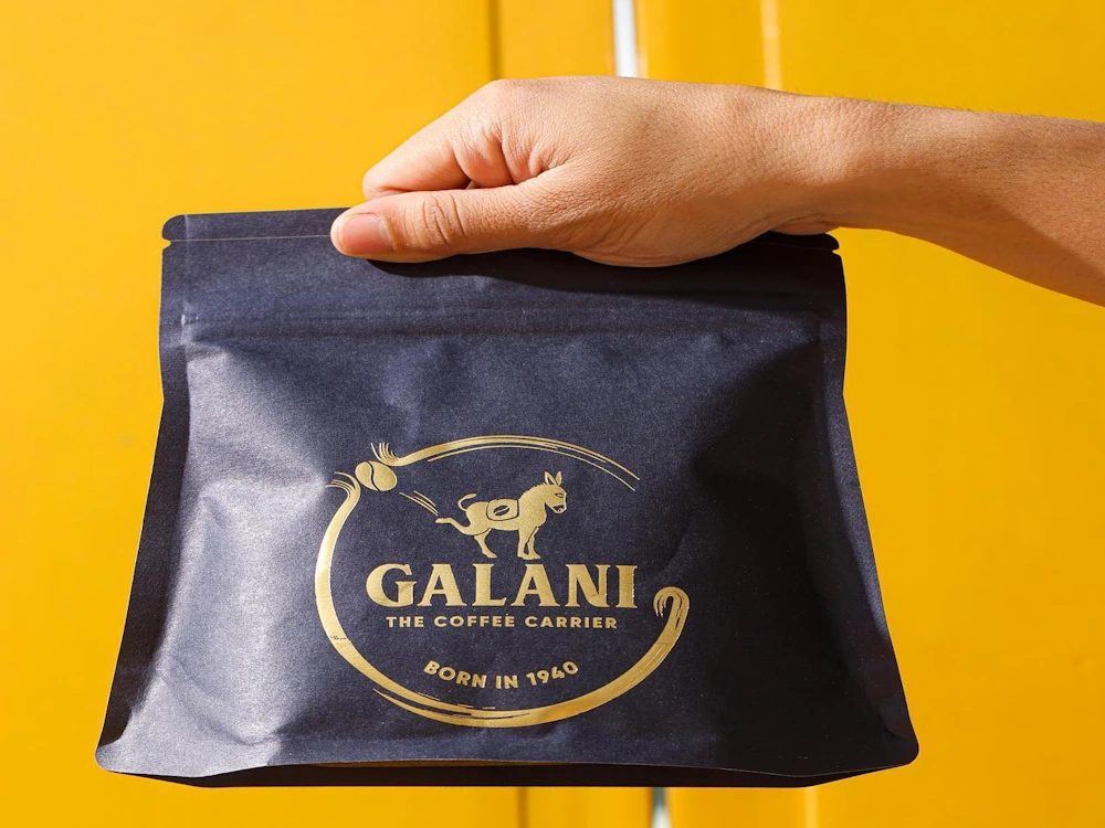 Galani Coffee bag.